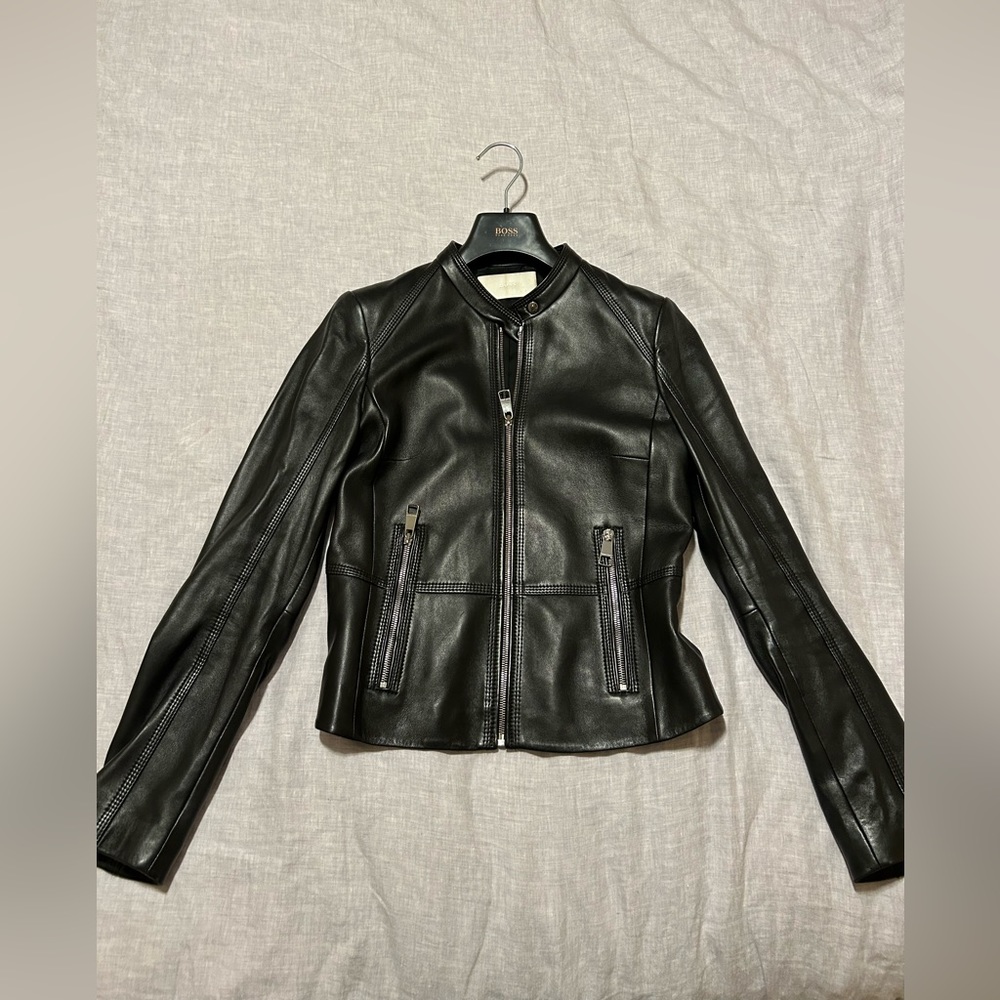 Hugo Boss Leather Jacket